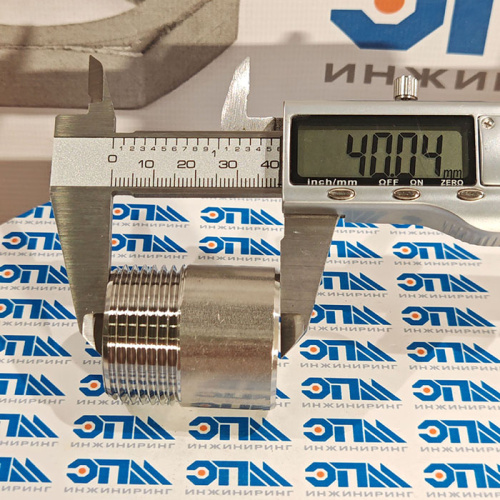 Ниппель приварной нержавеющий Ду 25 (1") AISI 304 (резьба, полусгон), (33,7 Мм) от компании ООО "ЭПМ-Инжиниринг"